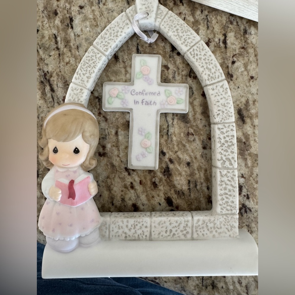 Precious Moments “Confirmed in Faith” Confirmation Girls Plaque